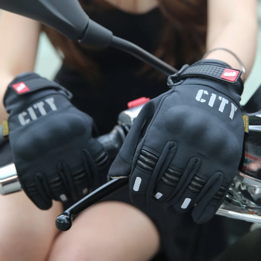 Madbike Stealth Hard Knuckle Motorcycle Gloves Touch Screen Motorbike Powersports Racing Tactical Paintball Black (M) - Image 5
