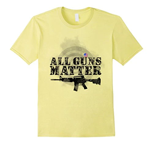 Mens All guns matter tshirt 4th july fourth patriotic shirt - Image 3