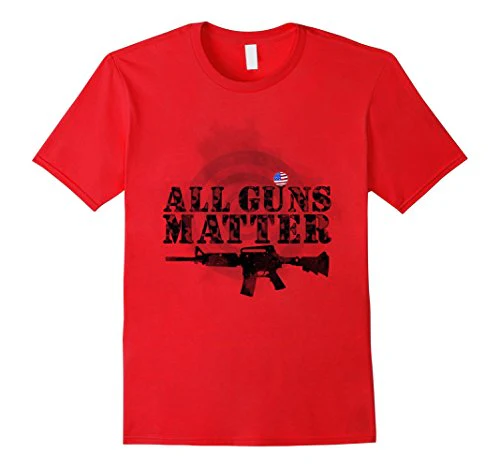 Mens All guns matter tshirt 4th july fourth patriotic shirt - Image 4