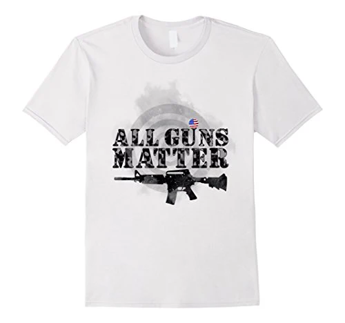 Mens All guns matter tshirt 4th july fourth patriotic shirt - Image 7