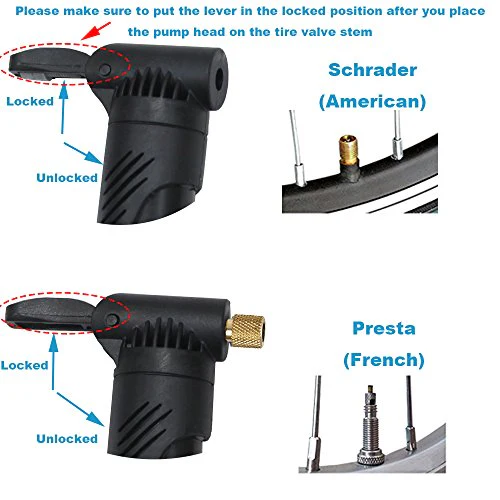 Mini Bike Pump & Tire Puncture Repair Kit & Multi-Function Bike Bicycle Cycling Mechanic Repair Tool Kit & Cycling Bicycle Bike Bag - Image 3