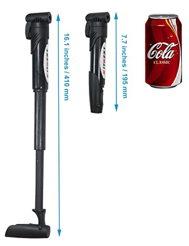 Mini Bike Pump & Tire Puncture Repair Kit & Multi-Function Bike Bicycle Cycling Mechanic Repair Tool Kit & Cycling Bicycle Bike Bag - Image 5
