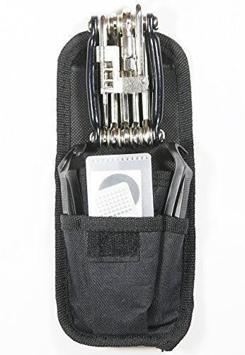 Mini Bike Pump & Tire Puncture Repair Kit & Multi-Function Bike Bicycle Cycling Mechanic Repair Tool Kit & Cycling Bicycle Bike Bag - Image 8
