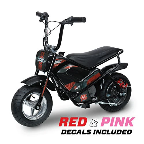 Monster Moto Classic 1000 Watt Electric Mini Bike - MM-E1000-BB - Black/Blue - Image 7