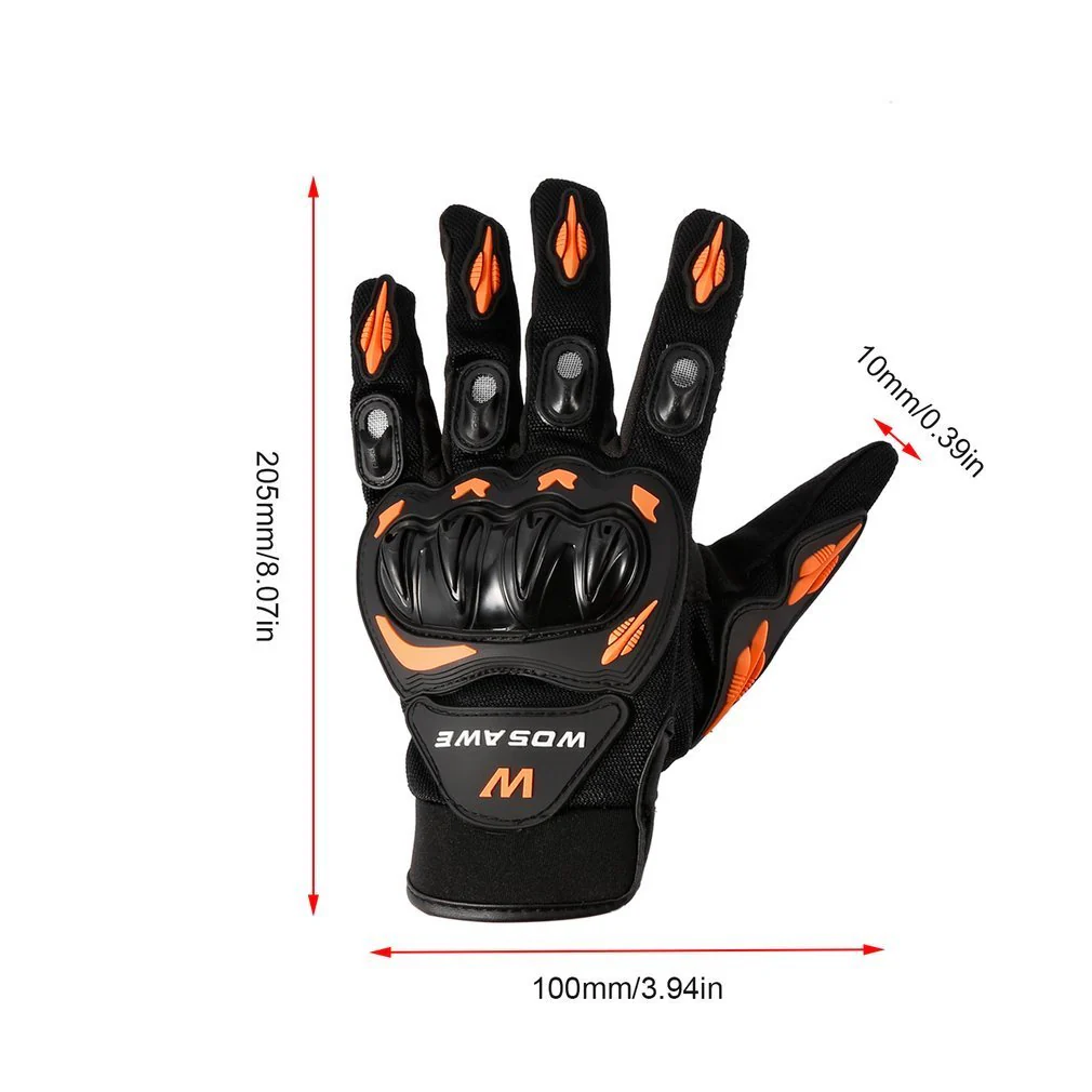 Motocross Gloves Military Hard Knuckle Tactical Gloves Outdoor Anti-slip Shockproof Full-finger Comfortable Motorcycle Motorbike Mittens - Image 3