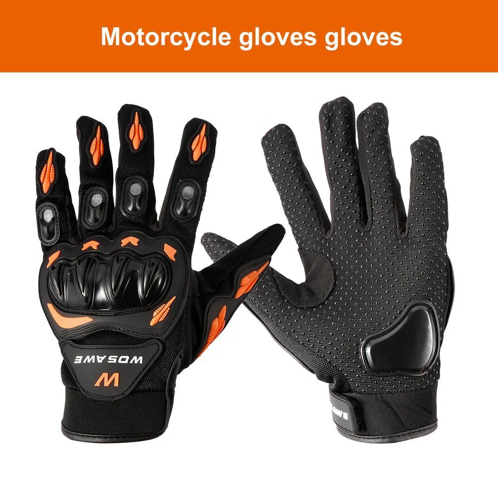 Motocross Gloves Military Hard Knuckle Tactical Gloves Outdoor Anti-slip Shockproof Full-finger Comfortable Motorcycle Motorbike Mittens - Image 5