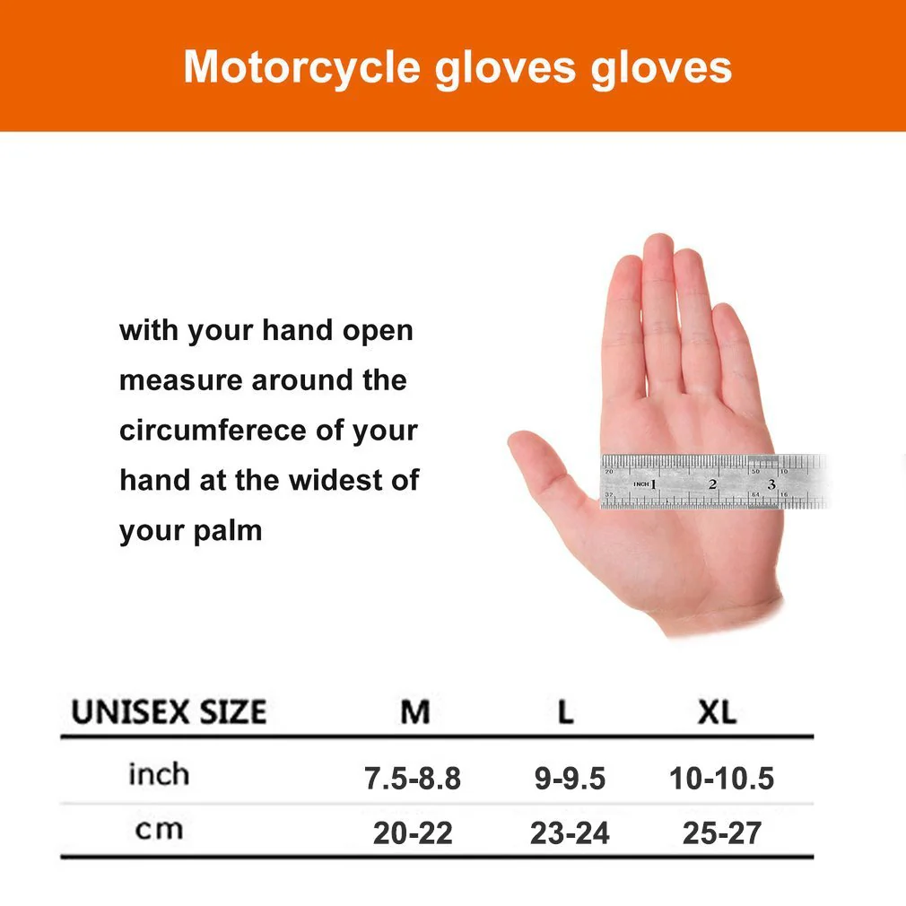 Motocross Gloves Military Hard Knuckle Tactical Gloves Outdoor Anti-slip Shockproof Full-finger Comfortable Motorcycle Motorbike Mittens - Image 6