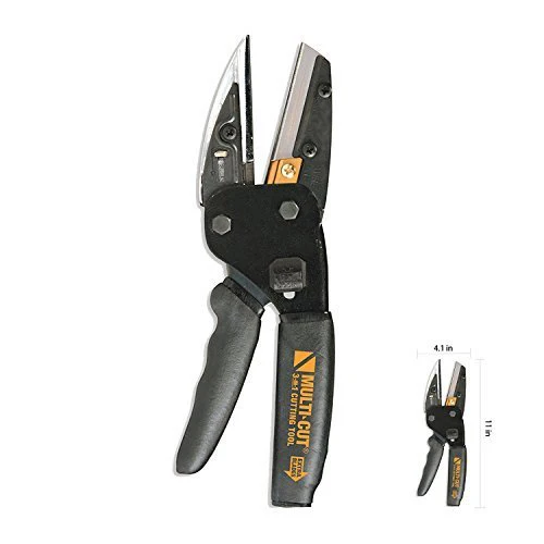 Multi-cut 3-in-1 cutting Tool - Utility Knife& Pruning Shears, 2017 New design Stainless Steel Best Handi-cut Set For wire, Gardening, Rope¡­