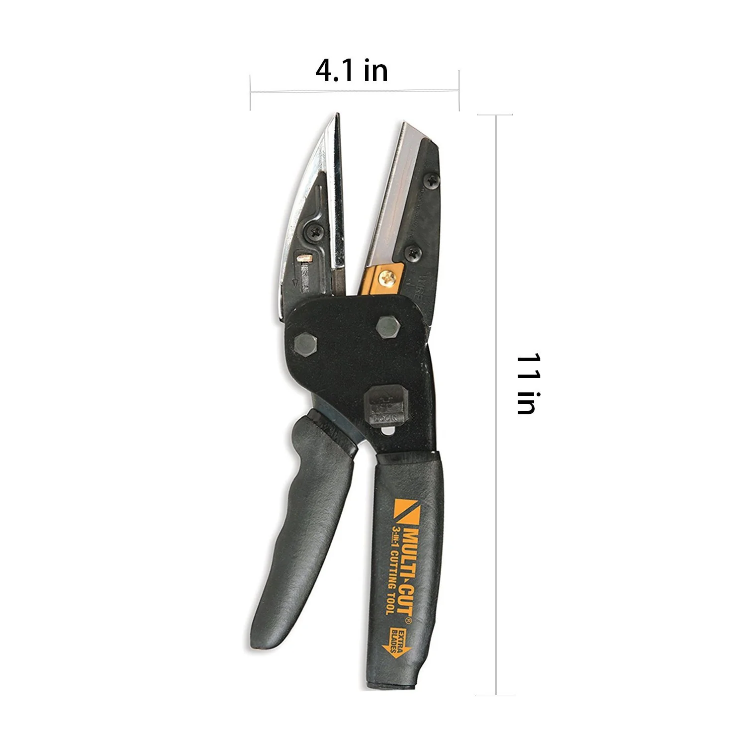 Multi-cut 3-in-1 cutting Tool - Utility Knife& Pruning Shears, 2017 New design Stainless Steel Best Handi-cut Set For wire, Gardening, Rope¡­ - Image 5