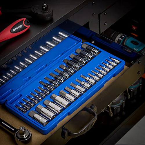 Neiko 10288A Master Hex Bit Socket Set, S2 Steel | 32-Piece Set | SAE and Metric - Image 6