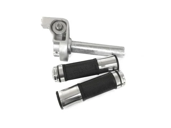 Phatmoto Aluminum Throttle Handle Set - Silver