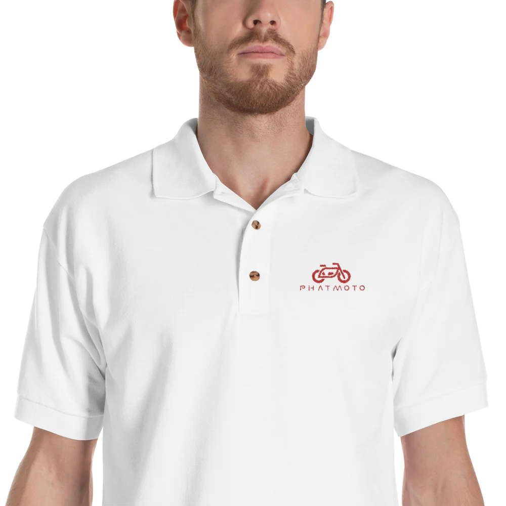 Phatmoto Embroidered Polo Shirt