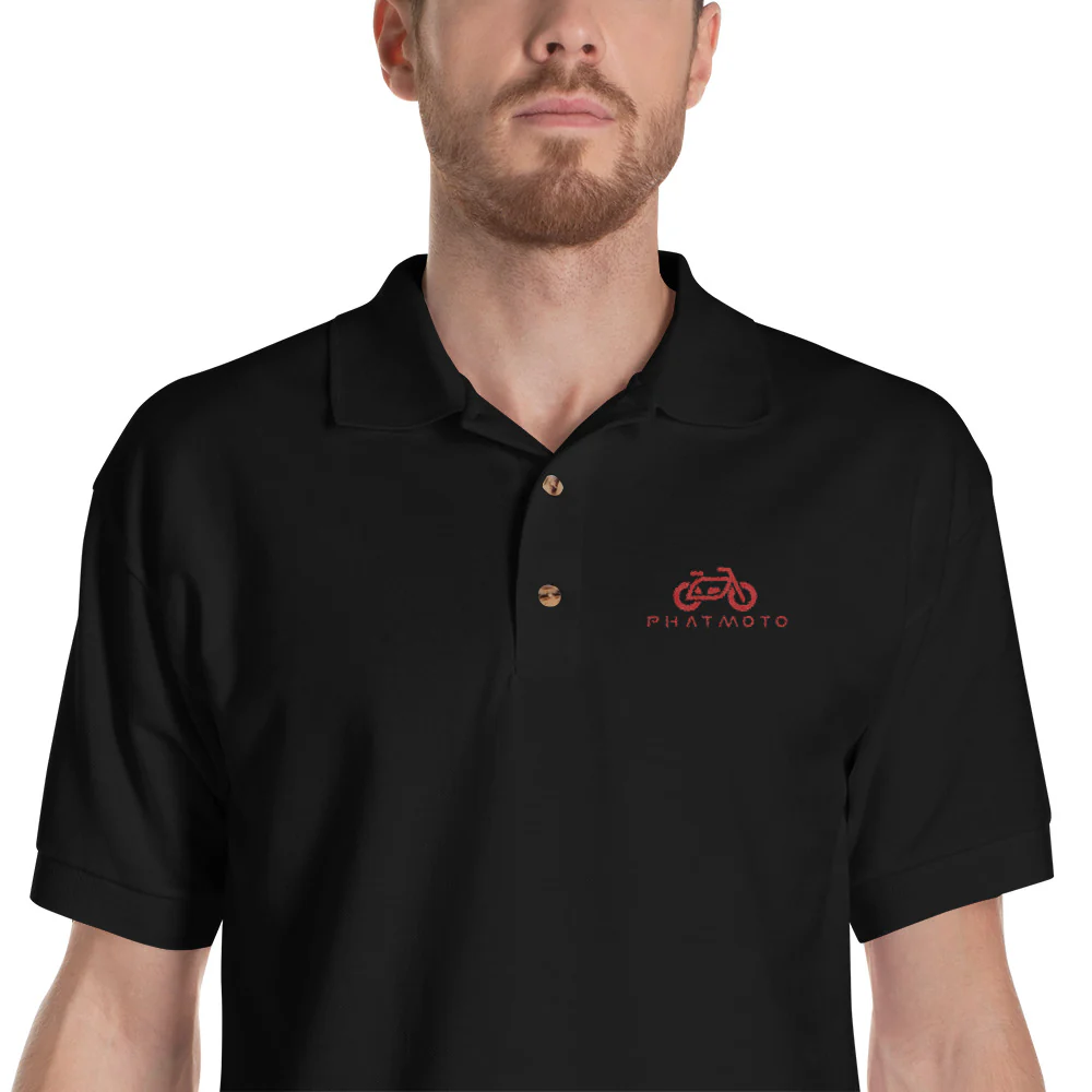 Phatmoto Embroidered Polo Shirt - Image 2