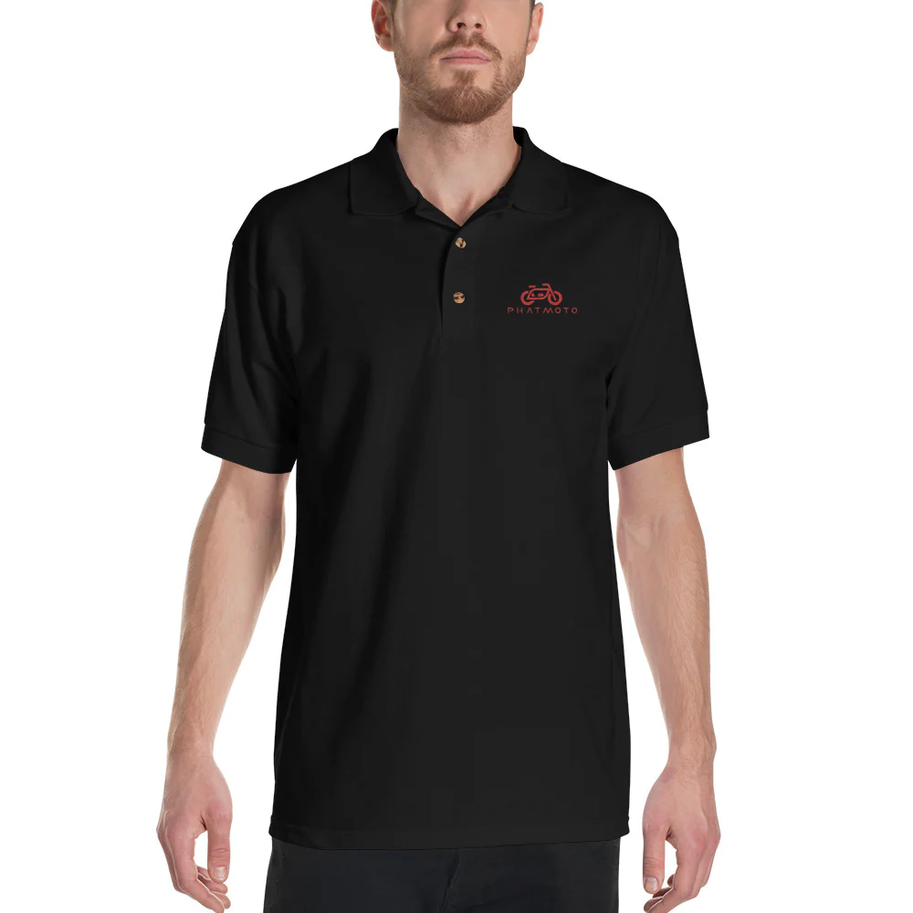 Phatmoto Embroidered Polo Shirt - Image 3