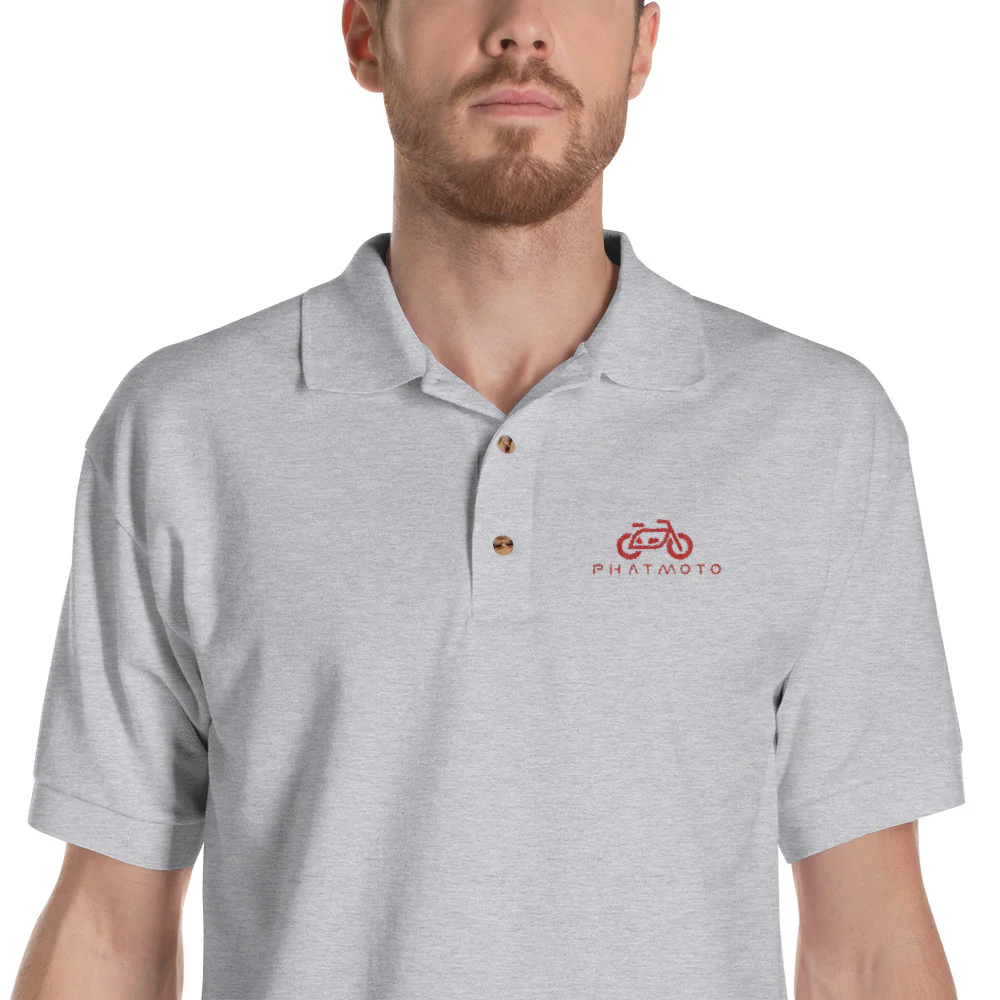 Phatmoto Embroidered Polo Shirt - Image 5
