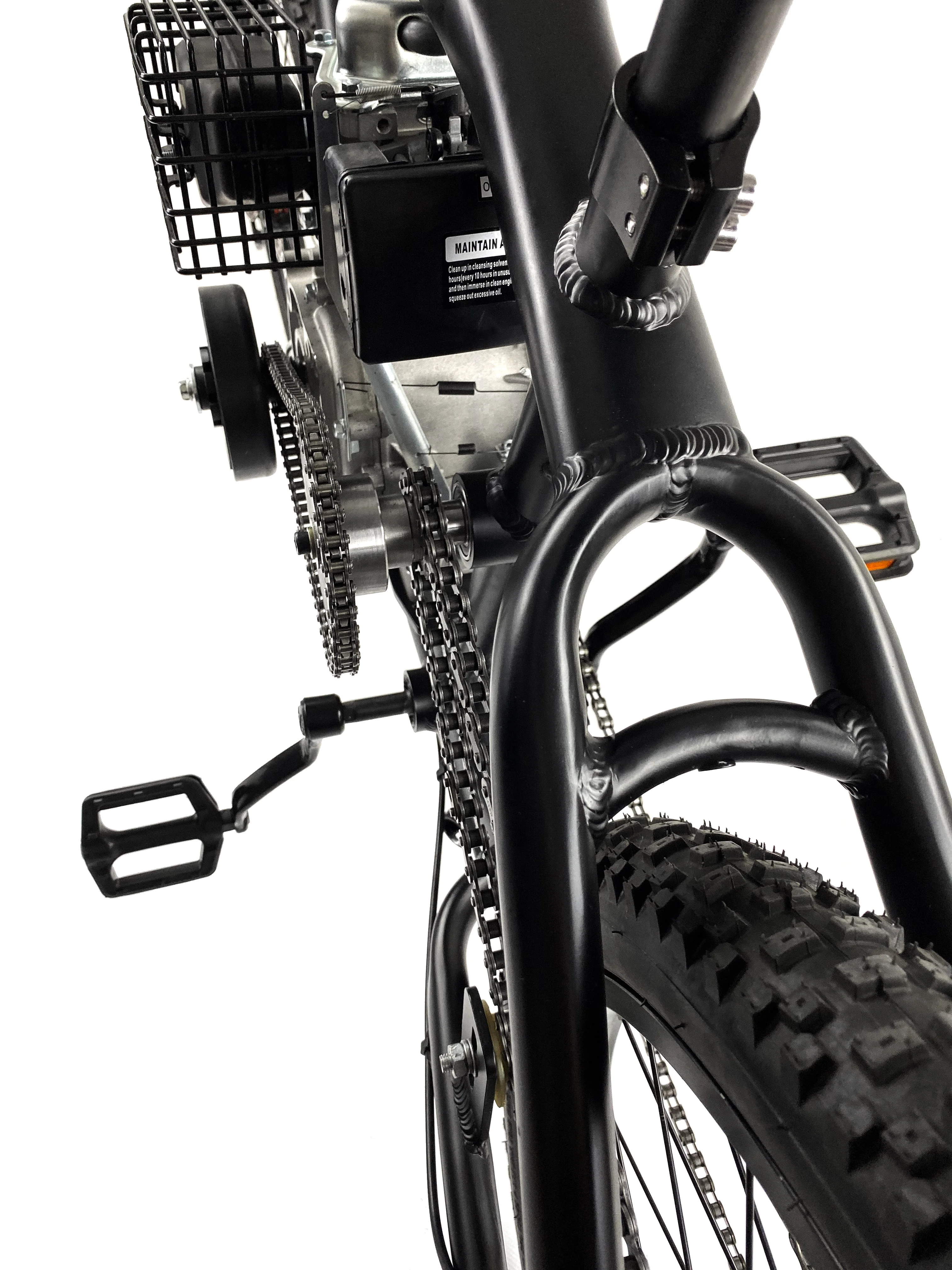 PHATMOTO™ Rover 2021 - 79cc Motorized Bicycle with Hilliard Clutch (Matte Black) - Image 4