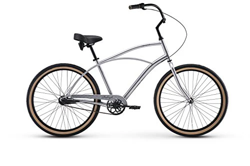 Raleigh Bikes Men's Special 3 Cruiser Bike, 26"/One Size, Silver - Image 2