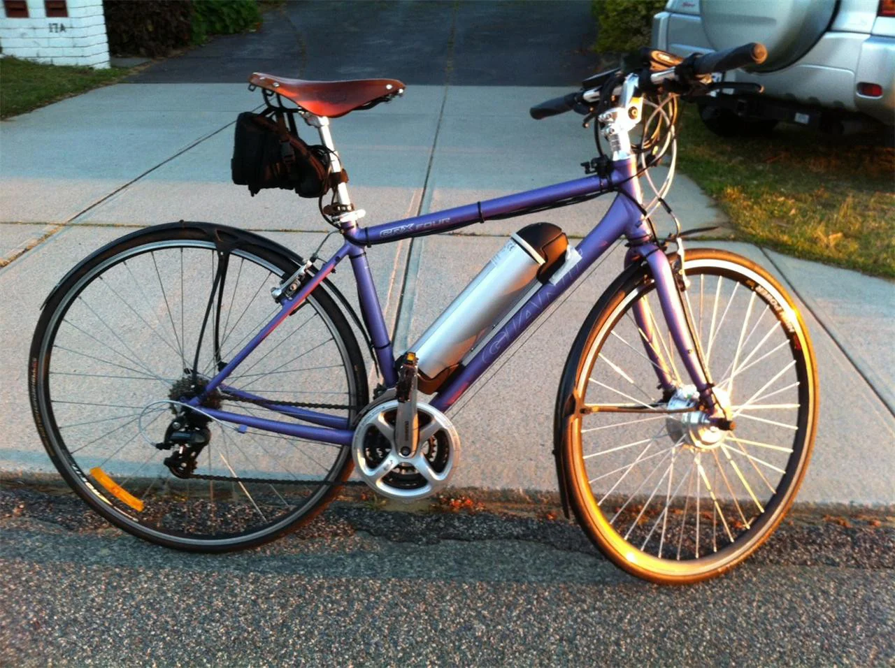 In-Frame Battery Pack for Tesla Electric Bike Conversion Kit - Image 3