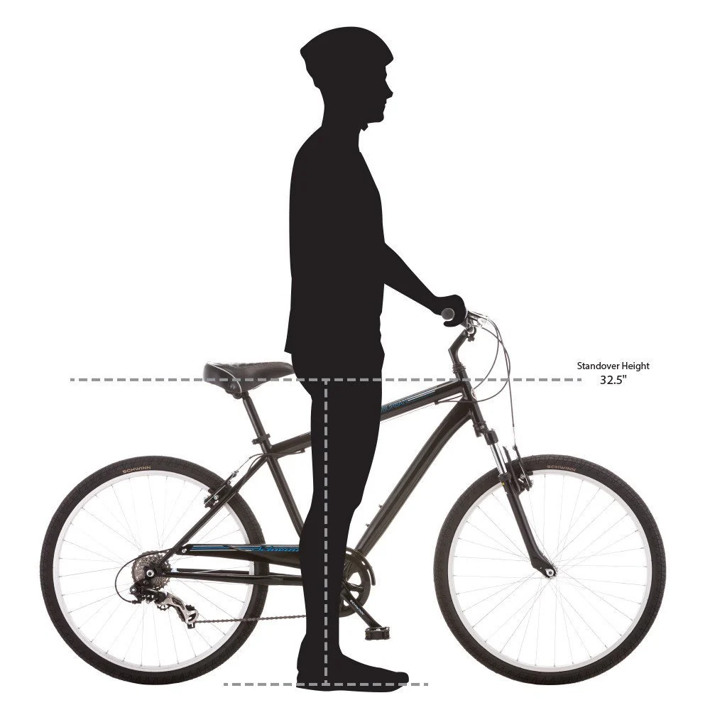 Schwinn Men's Suburban Bike, 26-Inch, Black - Image 6