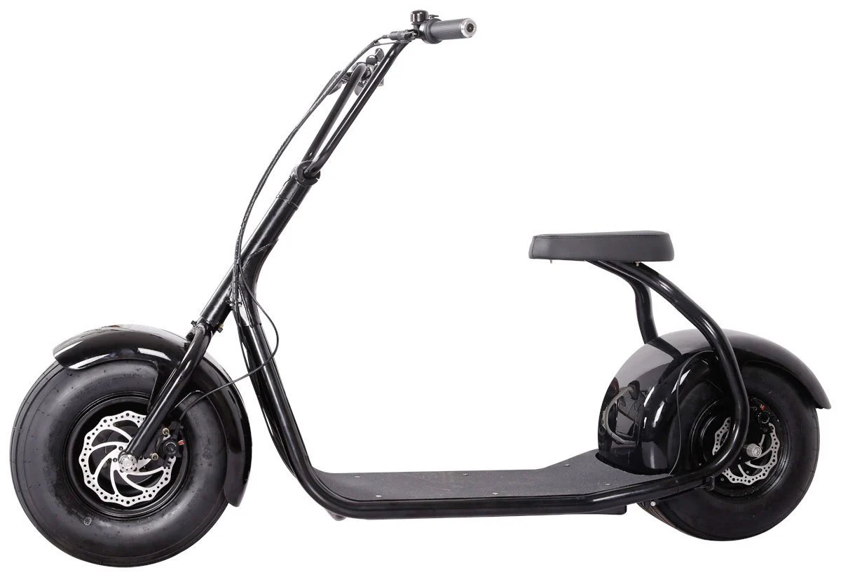 SEEV-800 Electric Lifestyle Fat Tire Scooter 800w Hub Motor E-Bike Bicycle - Image 2