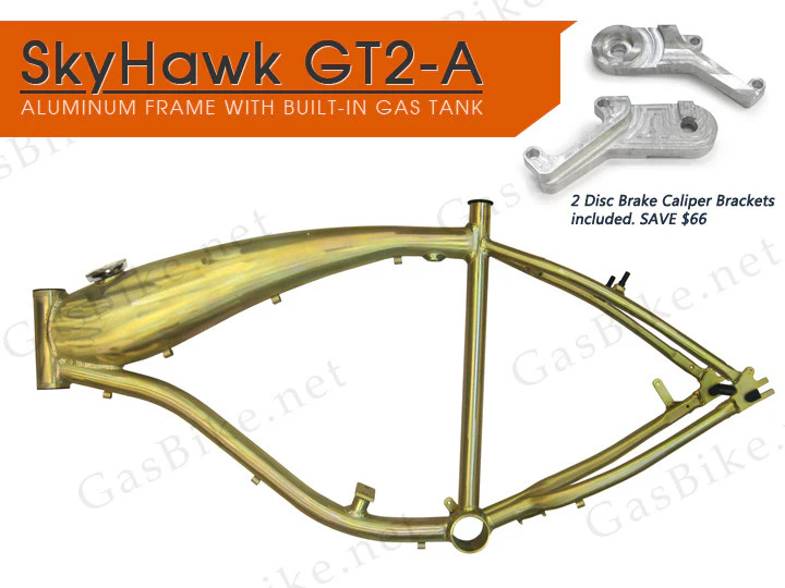 SkyHawk GT2-A Aluminum Frame with Disc Brake Caliper Brackets