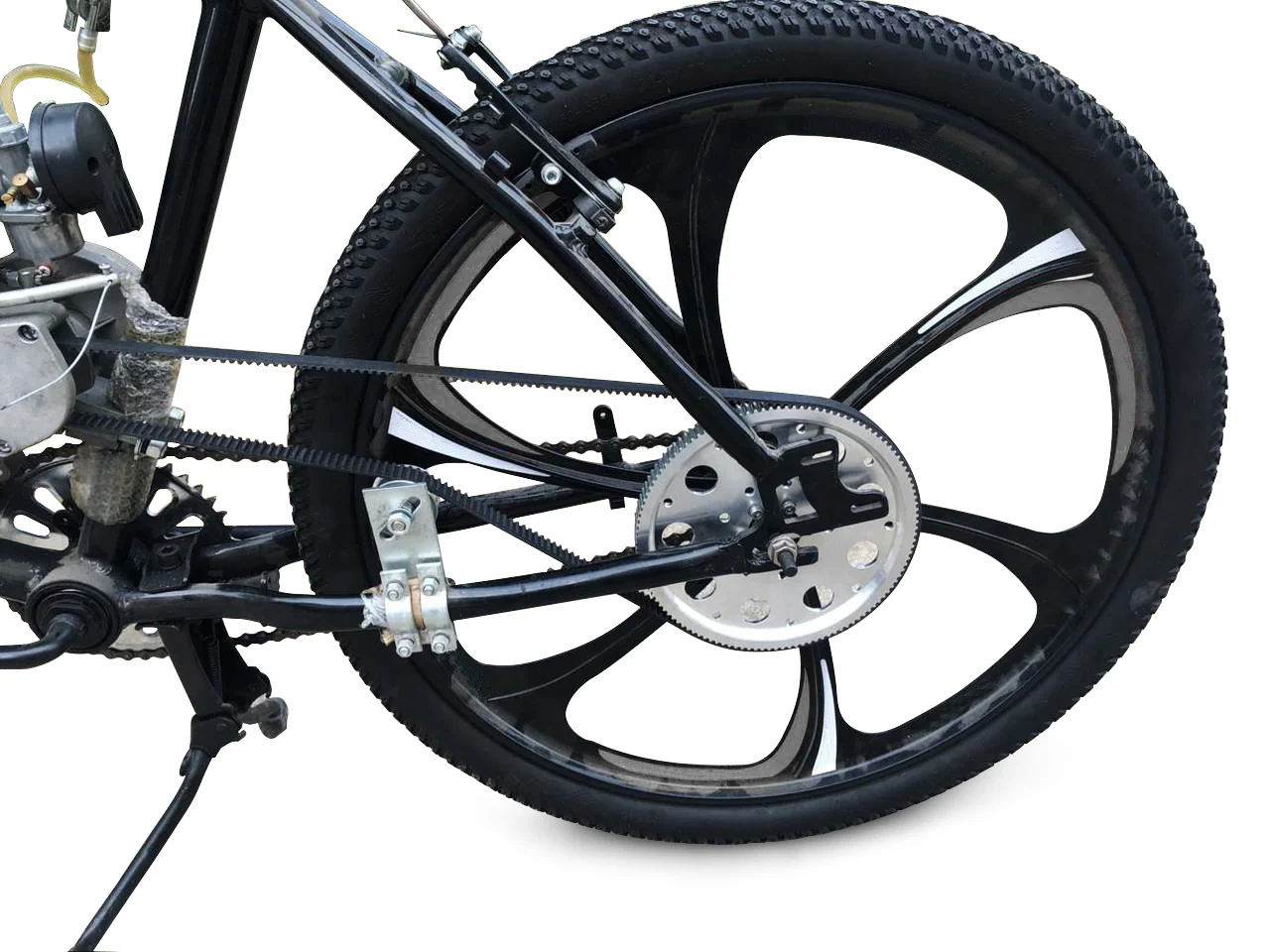 T-Belt Drive Conversion Kit For 2-Stroke 66cc/80cc - Image 2