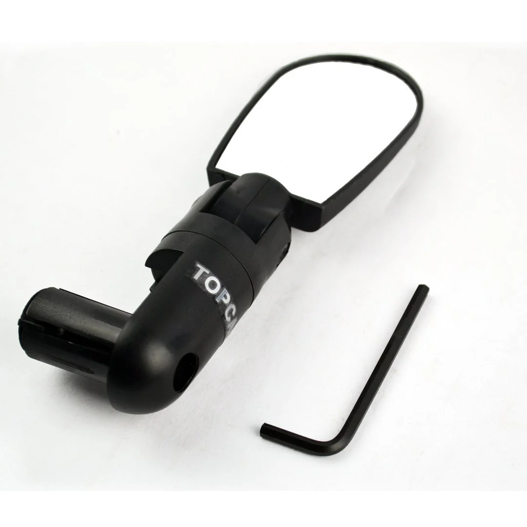 TopCabin MTB Bar End Mountain Road Bike Mountain Bicycle Mirror Black (Left Right Available) - Image 3