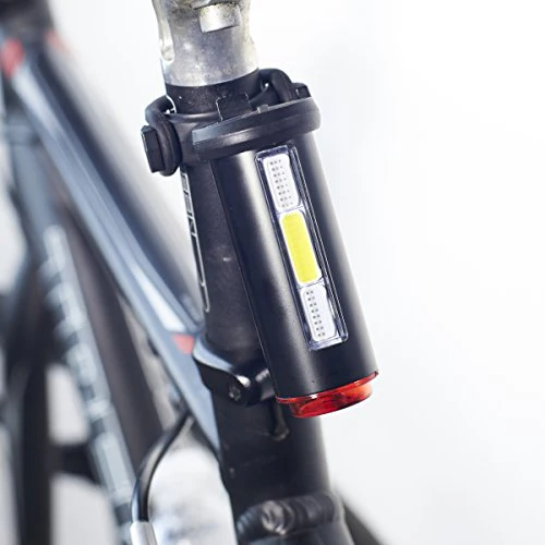 Bike Light ThorFire Ultra Bright Bike Taillight USB Rechargeable Bicycle Tail Light 7 Modes High Intensity Rear Bike Light Fits On Any Road Bike & Helmet, Easy To Install for Cycling Safety Flashlight - Image 3