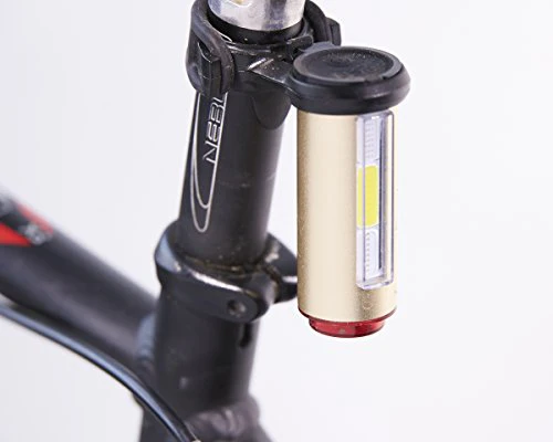 Bike Light ThorFire Ultra Bright Bike Taillight USB Rechargeable Bicycle Tail Light 7 Modes High Intensity Rear Bike Light Fits On Any Road Bike & Helmet, Easy To Install for Cycling Safety Flashlight - Image 8