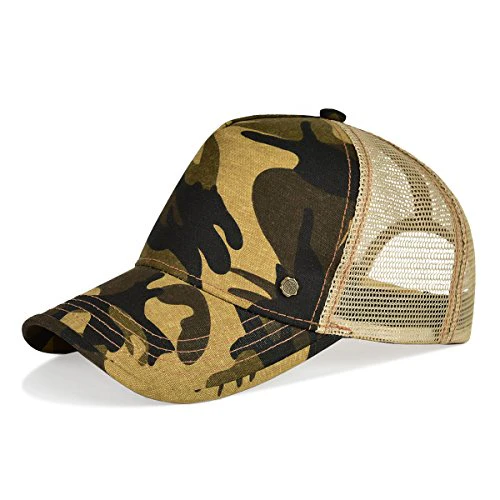 VOBOOM Mesh hat trucker cap 5 pannel Vintage Men & Women baseball cap - Image 10