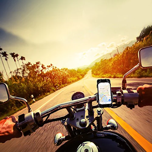 Widras New Bike Mount and Motorcycle Cell Phone Holder 2nd Generation For iPhone X 8 7 7s 6 6s 5 5s Plus Samsung Galaxy S5 S6 S7 S8 Note or any Smartphone GPS Mountain Road Bicycle Handlebar Cradle - Image 7