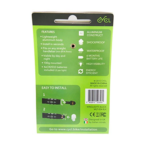 WingLights Fixed - Turning Signals for Bike / Blinkers for bicycle - Image 6
