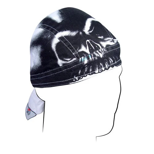 ZANheadgear 100% Cotton Road Hog Flydanna Bandanna, Wavy American Flag - Image 4