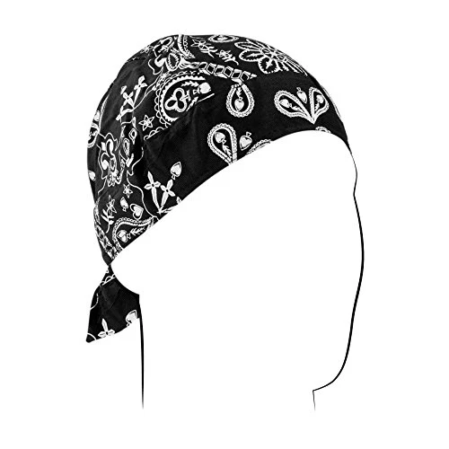 ZANheadgear 100% Cotton Road Hog Flydanna Bandanna, Wavy American Flag - Image 8