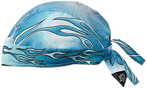 ZANheadgear 100% Cotton Road Hog Flydanna Bandanna, Wavy American Flag - Image 9